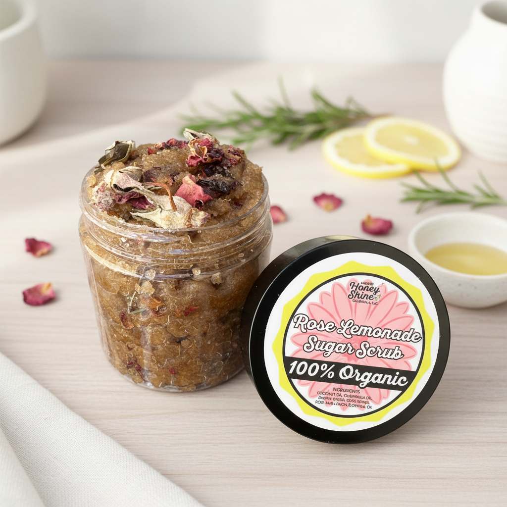 Rose Lemonade Sugar Scrub