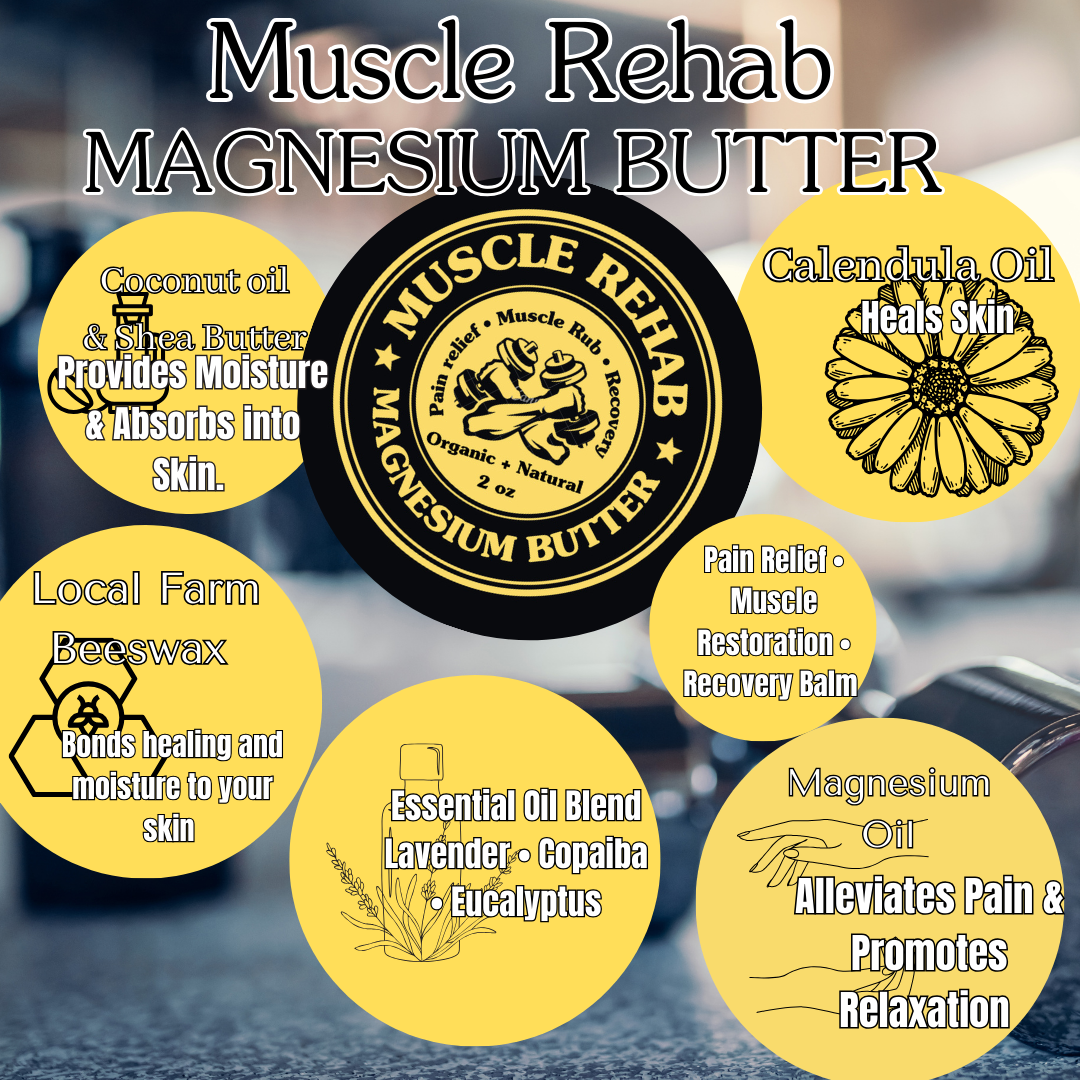 Muscle Rehab Magnesium Butter