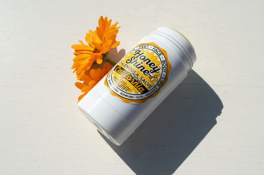 Honey Shine Calendula Salve Stick