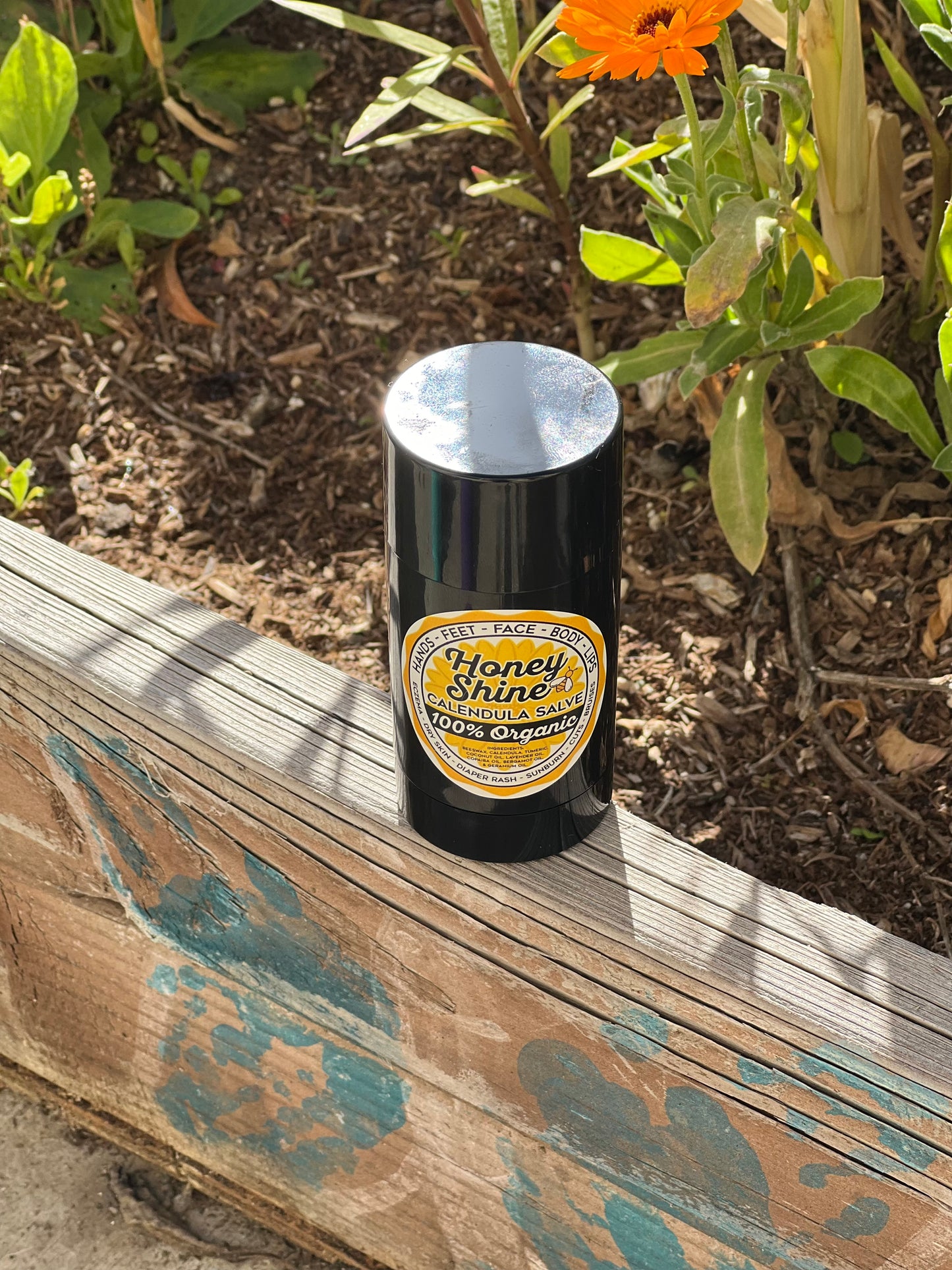 Honey Shine Calendula Salve Stick