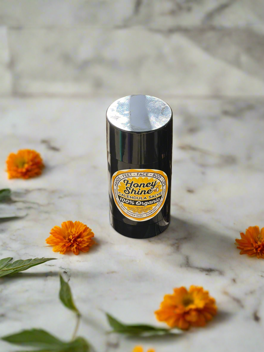 Honey Shine Calendula Salve Stick